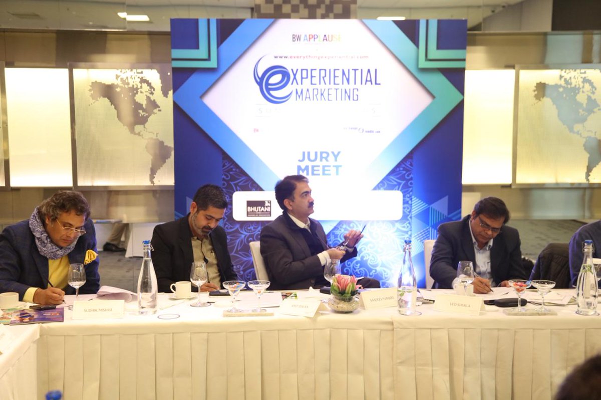 EverythingExp's tweet photo. Jury Meet !!

#bwapplause #everythingexperiential #awards https://t.co/GVTq2yEC2S