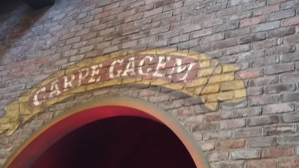 ラテン語さん على تويتر トゥーンタウン 意外とラテン語があります Carpe Diem 今を目一杯生きろ ならぬcarpe Gagem E Pluribus Unum 多数から一つ ならぬe Pluribus Toonum あと Maximvs Drippvs というラテン語もどき 更にbeware Of Dogの看板は古代にあっ