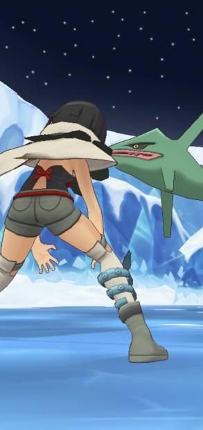 りょう Pokemon Twitterren ヒガナ 原作ではちょっとあれだったけど ポケマスでは ウザかわいい とか肯定的な意見が多いみたい それにしても背中こんなに開いてたのか セクシー