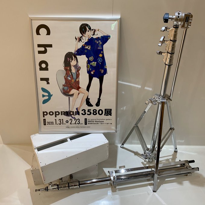 @popman3580 さんの個展に行って来ました!
とても素敵な個展でした☺️皆さまもぜひ!

サインありがとうございます!家宝にします‼️😊 