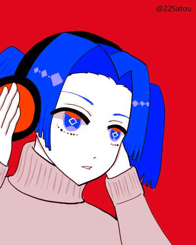 いおりさんがTwitterに投稿した神崎アオイ(鬼滅の刃)のイラスト。