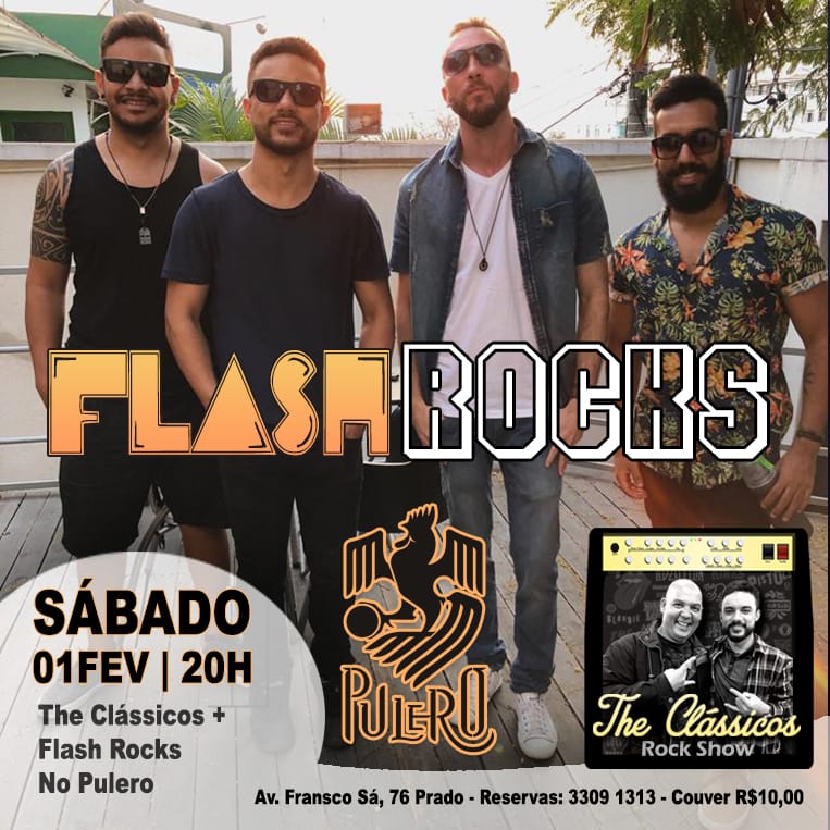 Falagalo13's tweet photo. 🤘 Sabadouuuu no @Pulerobar com a banda Flash Rocks! Venha curtir o melhor do flashback com uma dose extra de muito rock'n'roll 🤘

➕ Infos 031 3309 1313 #falagalo #pulerobar https://t.co/bhLRaSbVDN