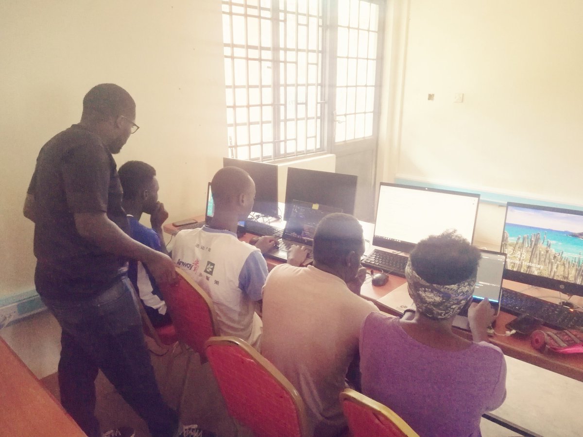 ellywinmichael's tweet photo. @dsc_ucu is greatful for the time @grandlubs you have given us , showing us the ropes in python ,Django. One word to describe it... "Success". #dsc_ucu  @dsc_ucu #UCUniversity @UCUniversity @patienceAnks @pykampala #pykampala #developerstudentclubs #DevCKla #Andela_UG @grandlubs https://t.co/3zPdTRsQVX