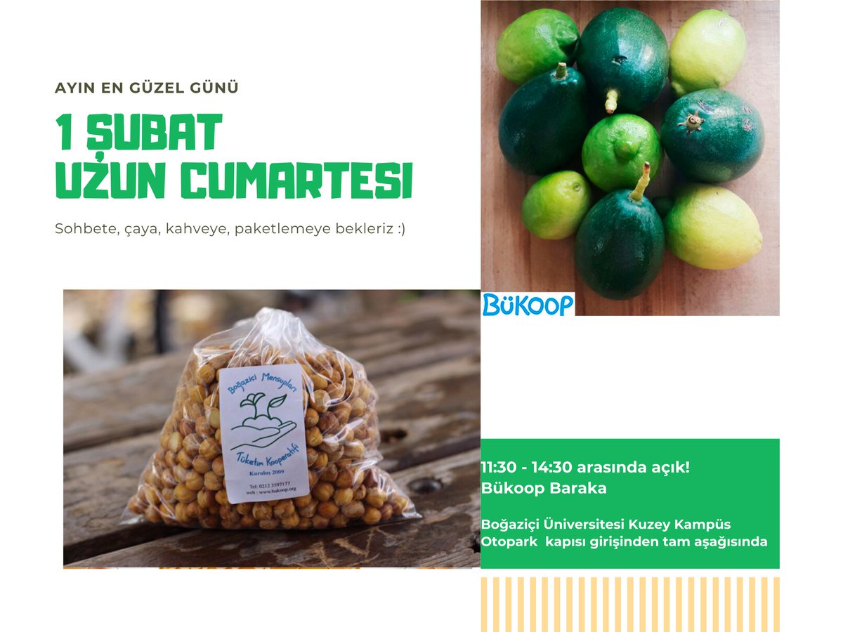 bukoop's tweet image. Bugün uzun cumartesi! 16&apos;ya kadar açığııııızzz!