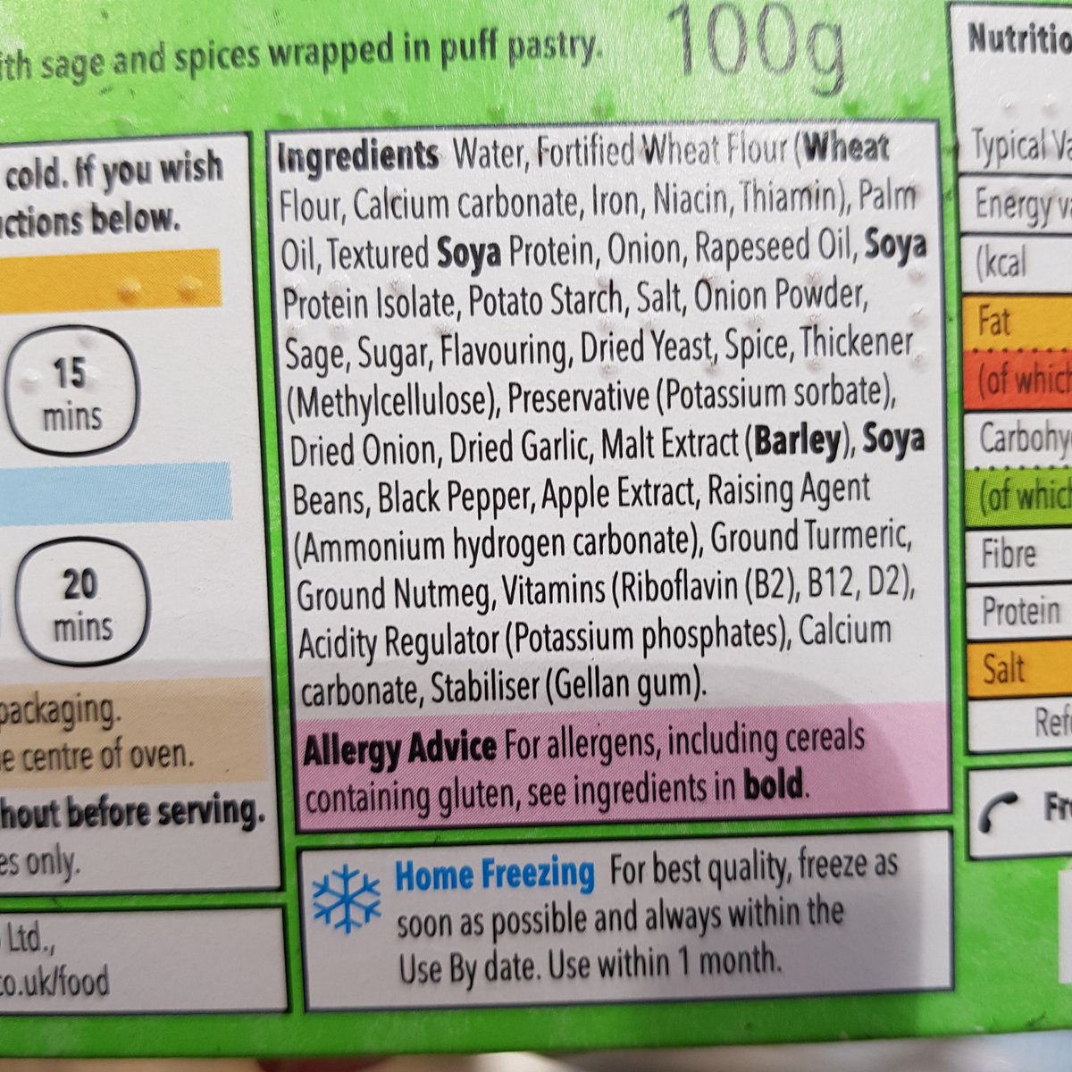 Feel like I need to call out <a href="/coopuk/">Co-op</a> for their new plant based eating range. I commend it, but cannot understand how companies are using #palmoil 🤷🏻‍♀️ It is possible to source 'sustainably' if you NEED to use it.
