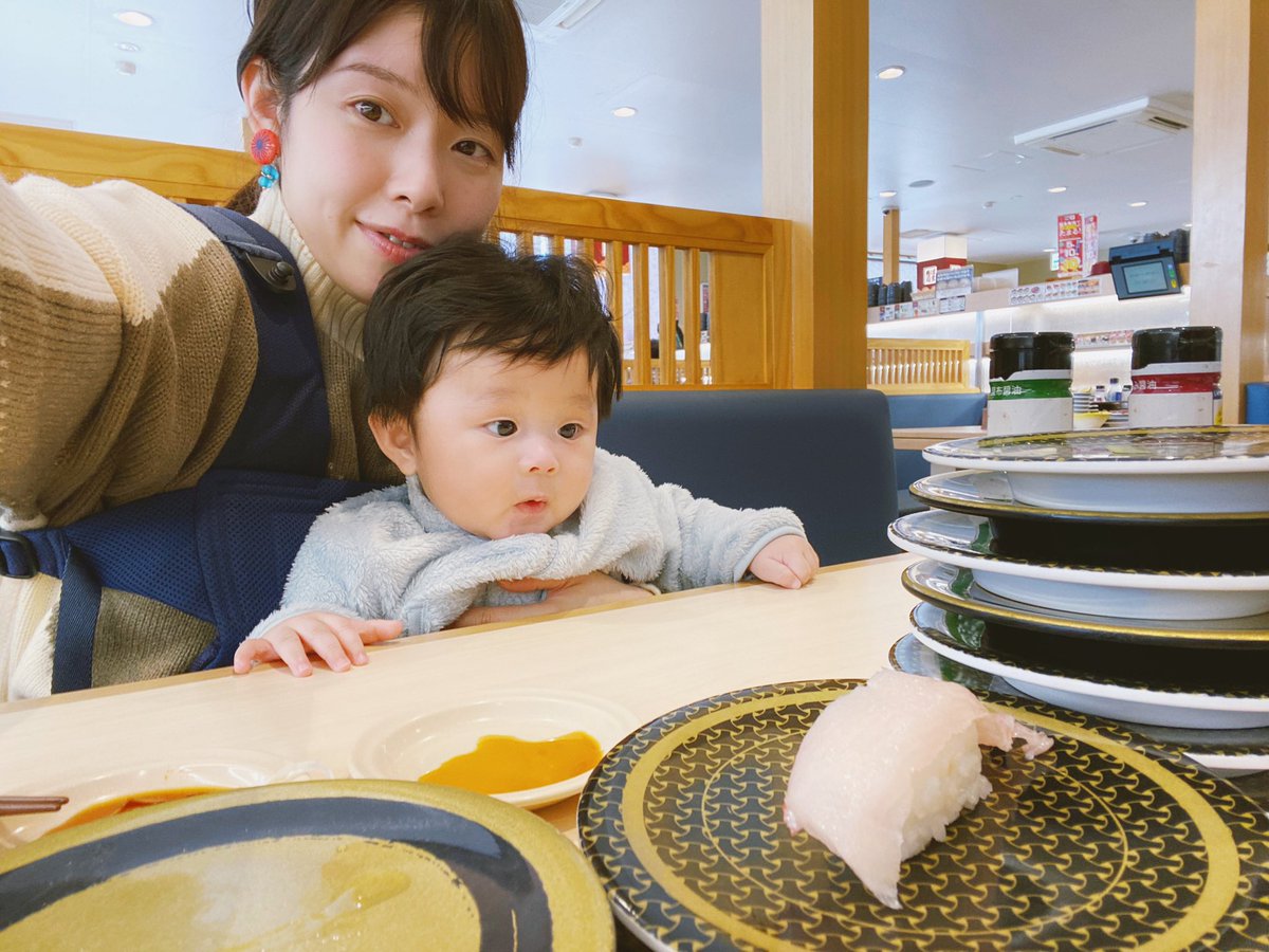 たなめ あや On Twitter は は はま寿司 でキャッキャ笑う息子と はま寿司デビューした