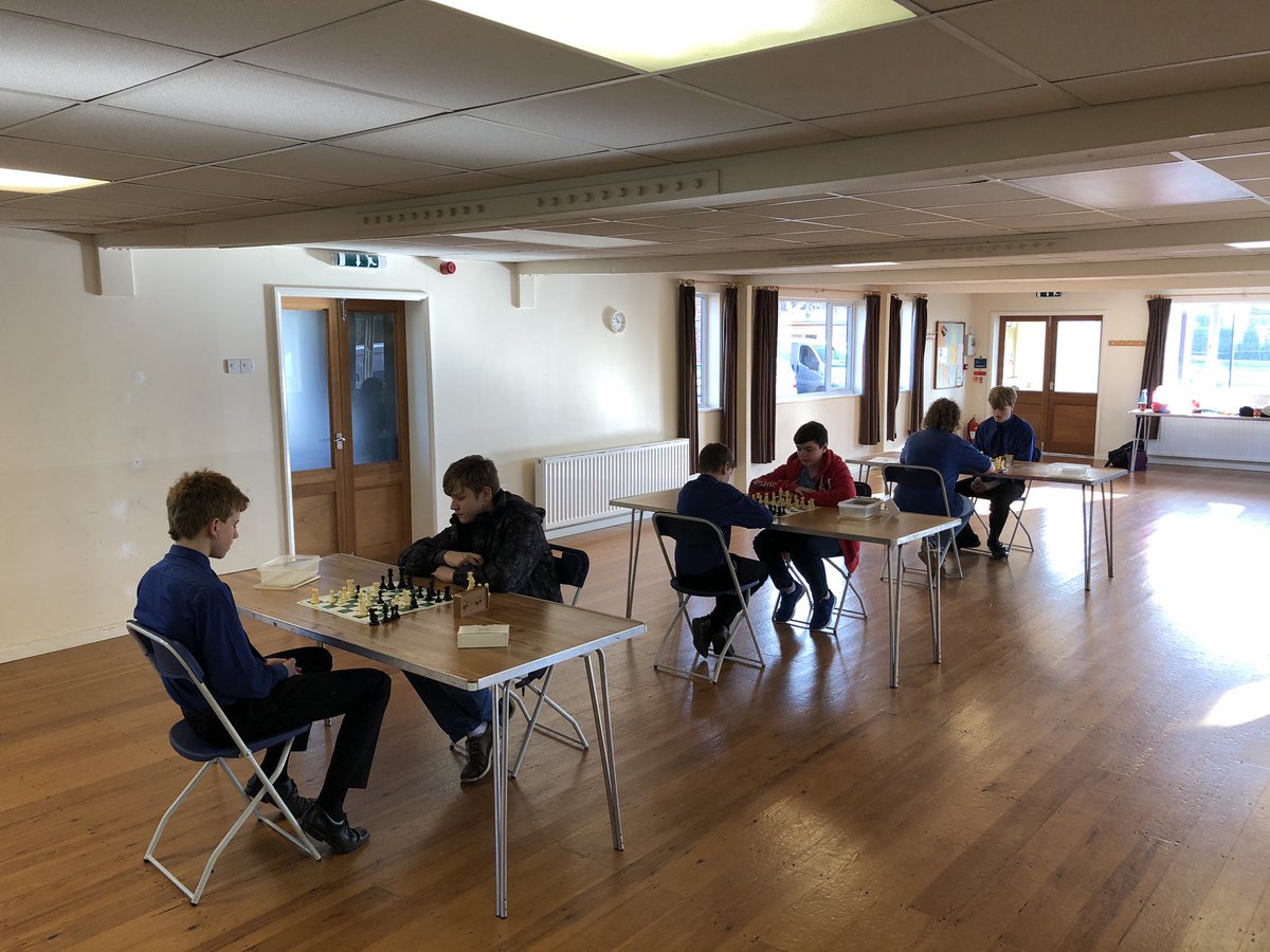 Today Jack, Patrick and Finnegan are taking part in the 3rd round of the chess (our first actual game though!) against 2nd Llanwit Major, in Tewkesbury.