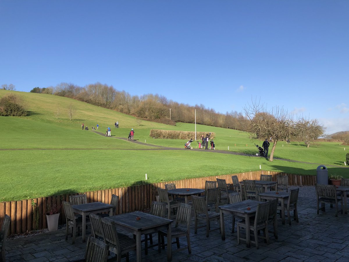 jamesmaxwellgo1's tweet photo. Over 100 Golfers enjoying Saturday Golf with no restrictions @TeignValley1 . The fire is ready for the 6 Nations Rugby this afternoon @swsportsnews https://t.co/3pZPcarhxK