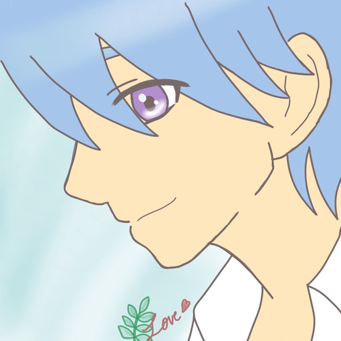 横顔イケメンのtwitterイラスト検索結果
