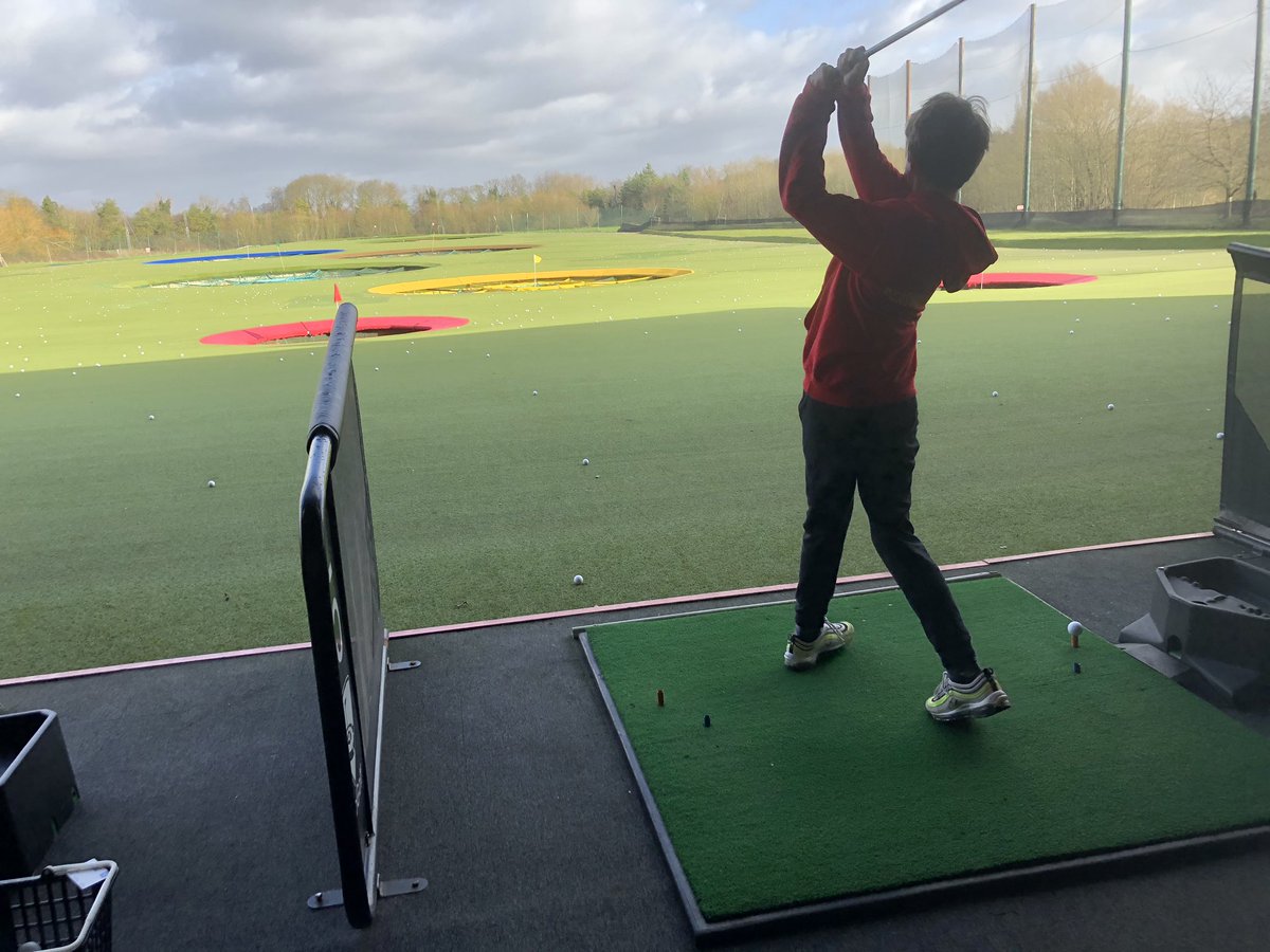 DaveniesDAS's tweet photo. Fun and games well underway @TopgolfUK - a variety of swings on offer but the laughter can be heard all around. A great time is being had by all! #engageinspirechallenge #whackyweekends #das https://t.co/cWtm2WISSh