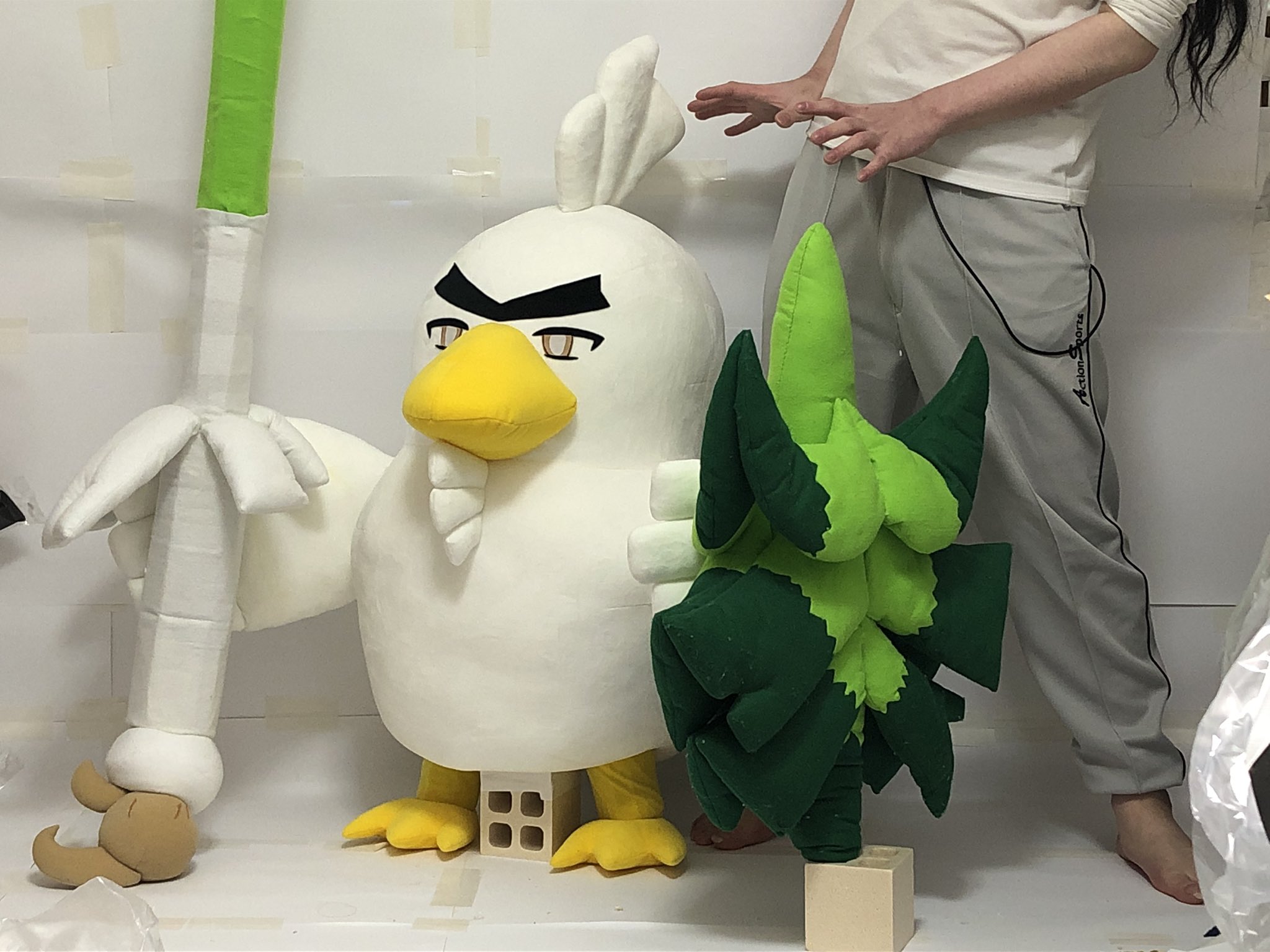 しゅういち 自作ぬいぐるみ 等身大のネギガナイトのぬいぐるみ作りました T Co 9hzygcquxg 動画 ポケモン剣盾 ポケモン ネギガナイト T Co Ce70flpplt Twitter