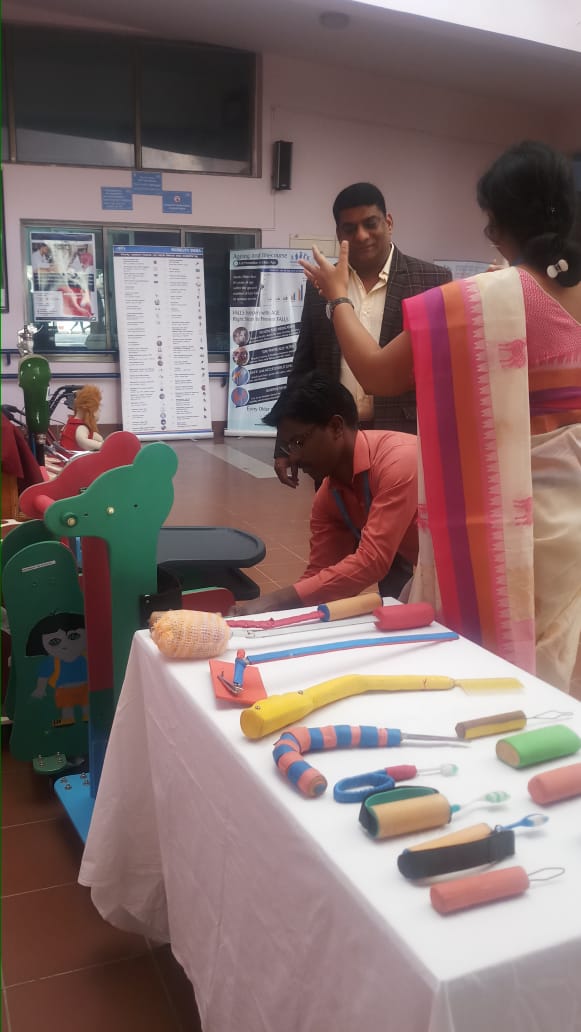 AHSConOfficial's tweet photo. Inaugration of Prosthetics and Orthotics Workshop by Dr. Umesh Babu (Syndicate Member) at 
@MobilityIN . #AHSCon2020 https://t.co/cSfjGQExLg