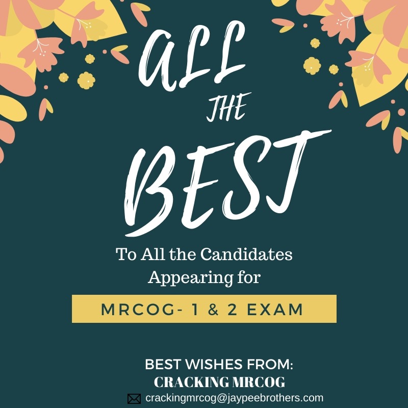 crackingmrcog's tweet photo. GOOD LUCK to all aspirants !!!
#crackingMRCOG #mrcog1
#mrcogpart1 #mrcogpart2
#mrcogonlinecourse #onlinecourses 

Click: https://t.co/DQQsn4oUfh to enroll https://t.co/2sC1ma63Eg