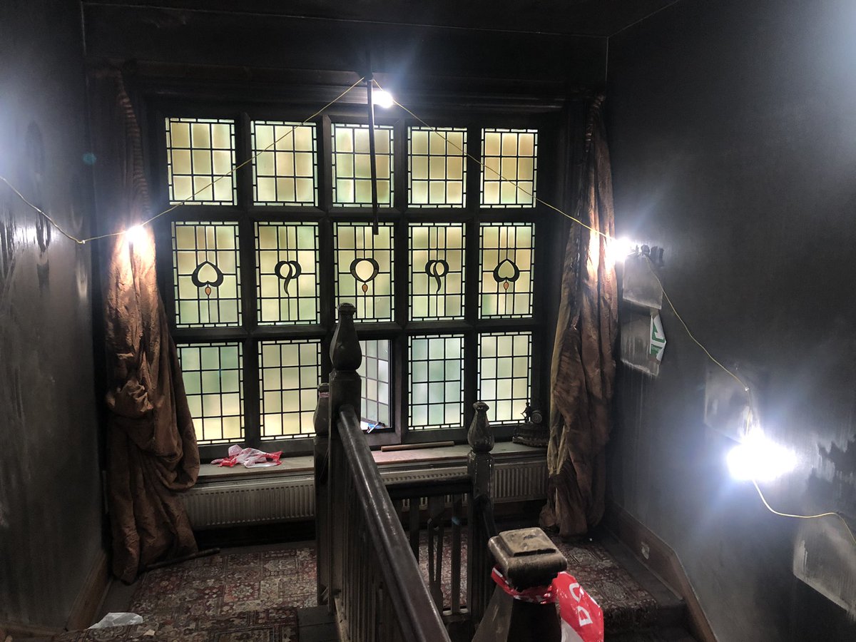 Strip out and stabilisation phase at fire damaged country house hotel in Northamptonshire is nearing completion. Structural reinstatement to commence shortly.