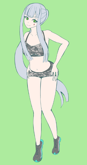 416ちゃんwip。もうちょい顔可愛く出来そう 