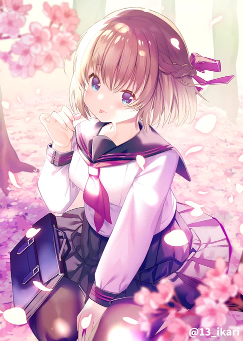 桜色セーラー? #オリジナル 