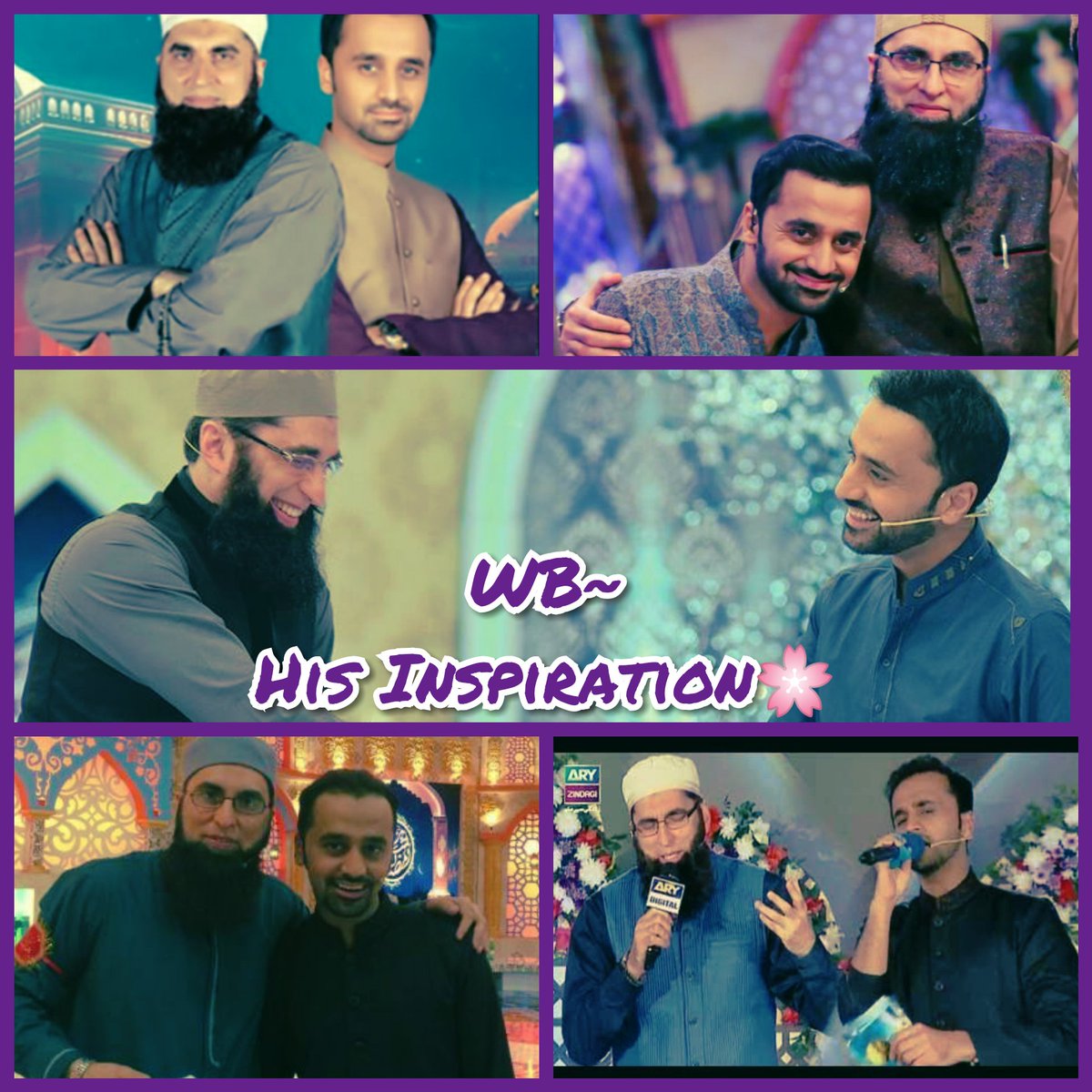 ManahilTariq5's tweet photo. Junaid Jamshed The Inspiration of Our Inspiration Waseem Badami🌸
@WaseemBadami Allah apko lambi Zindagi dy ta k ap yu hi Junaid Bhai seekhi hui tamam achi batein hum tk pohanchatay rahein.Ameen
You are the source of source of betterment of life WB
Only #6daysleft in Birthday😊 https://t.co/MkxUpTNWCj
