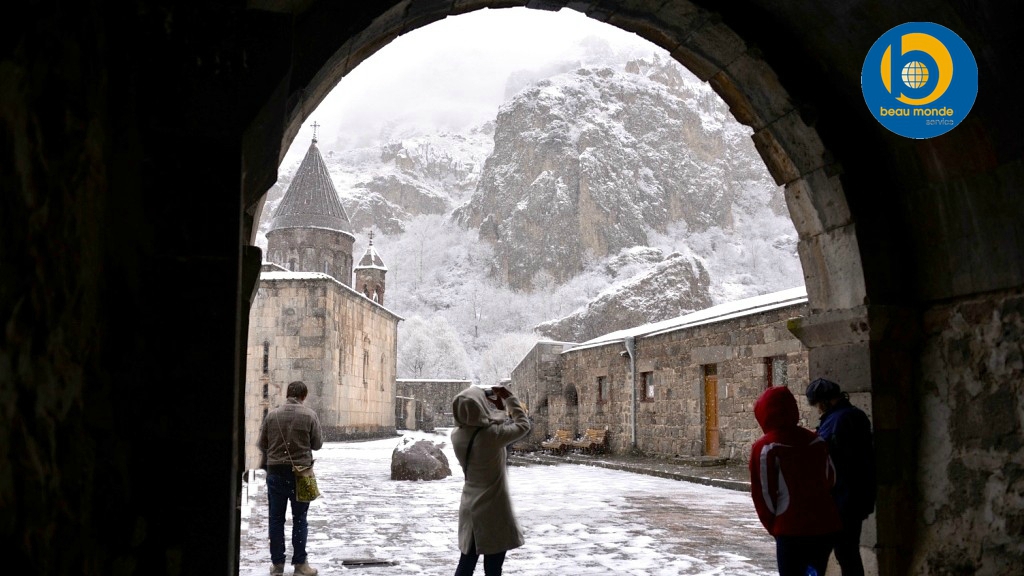 RentCarAm's tweet photo. There is our group, enjoying the snow and the beautiful scenery of Armenian sights. https://t.co/wlg5iPTGiu