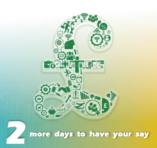 BarnetCouncil's tweet photo. Two days left to have your say on our Council budget proposals for the year ahead. Have your say now, visit: https://t.co/oa3Odh5hXN
#barnet #edgware #millhill #hendon #finchley #colindale #childshill #northlondon #londonboroughofbarnet #batnetcouncil https://t.co/xHPym0cCfH