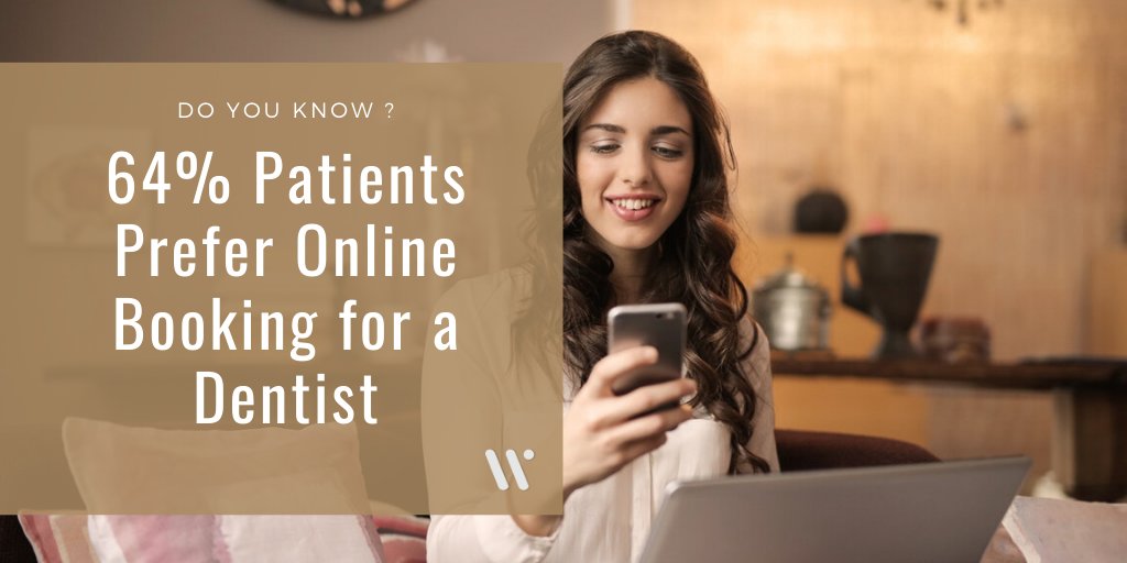 WebCignal's tweet image. Hello #dentist, a high percentage of patients preferring to book their dental appointments directly online at their convenience. Let’s think about what this will mean for #dental practices.sit back and relax, we&apos;re building your #dentistry website.
bit.ly/3b0cTnm