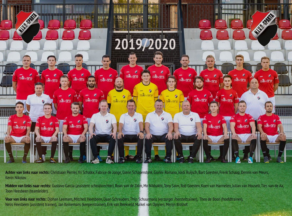 Vanmiddag speelt <a href="/NivoSparta/">N.I.V.O.-Sparta</a> thuis tegen de nr 5 van de ranglijst <a href="/Montfoortsv19/">Montfoort S.V.'19</a> . Aanvang 14,45 uur. Scheidsrechter de Wildt.beide teams zitten in een goede fase dus t beloofd een interessante pot te worden #1c #huidigeclub #nieuweclub