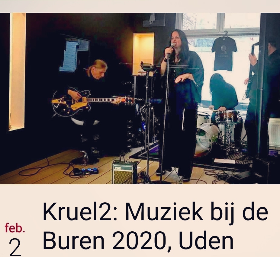 Tomorrow @Muziekbijdeburen in Uden, home concert!
