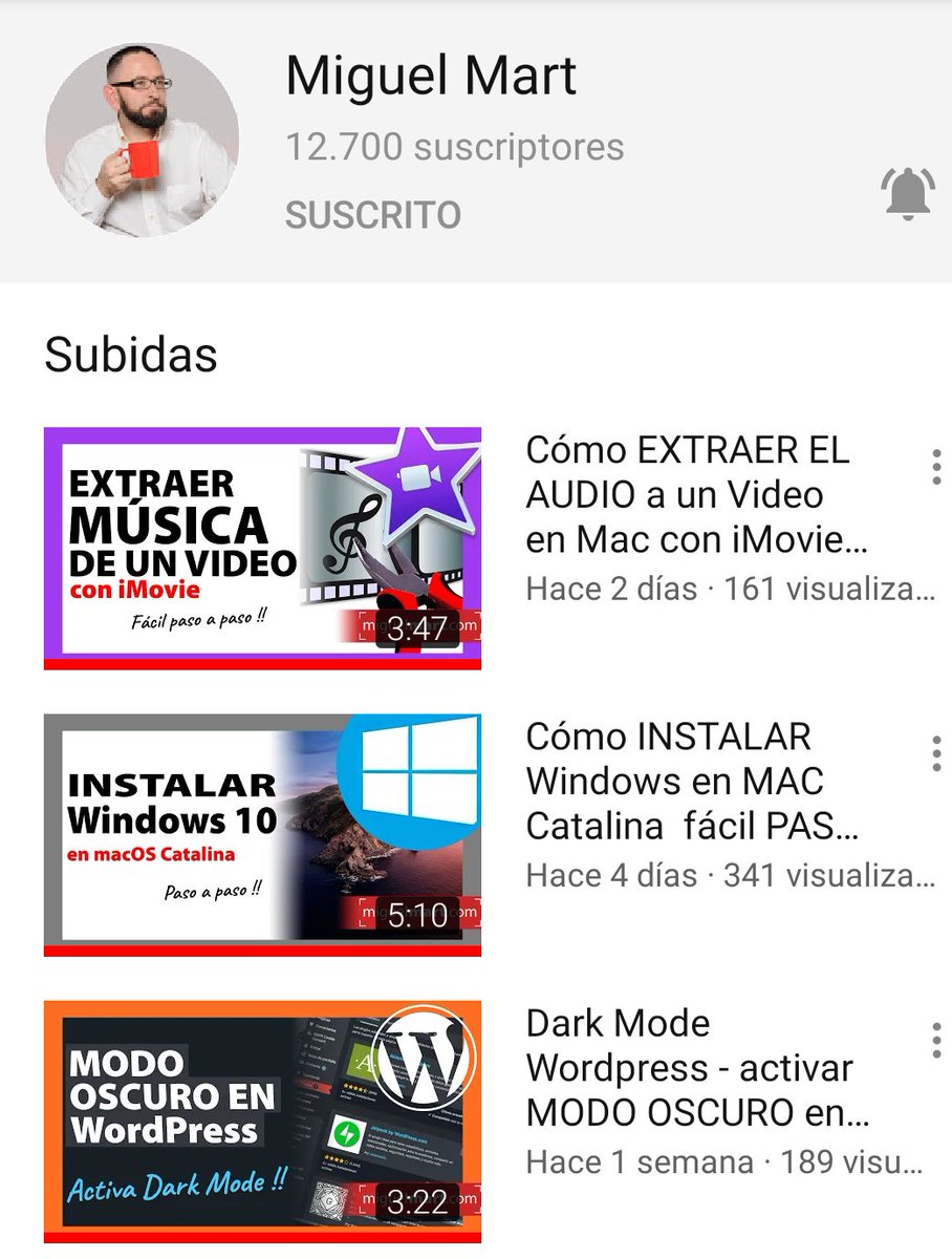 WPGrinon's tweet image. Pocas plazas para aprender muchísimo del YouTuber Miguel Mart ¡Apúntate! 👉 meetup.com/es-ES/Wordpres… #YouTube