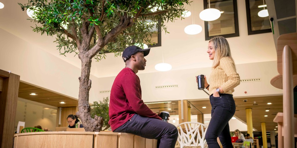 Coffee's and catch-ups at <a href="/TheCourtyard_CU/">TheCourtyard_CovUni</a> are essential weekend plans. 👌 #Chill #CoffeeMorning