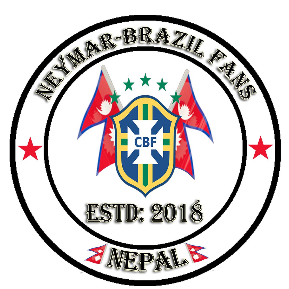 NishanNeymarJR's tweet photo. Official Logo of Neymar-Brazil Fans of Nepal 💛
#NeymarBrazilFansOfNepal #Neymar #Brazil #NeymarBrazil #Fans #Club #Nepal #Friendship #Support #Football
#VisitNepal2020 🇳🇵
🇳🇵❌ 🇧🇷 https://t.co/TEq9QmnaNX