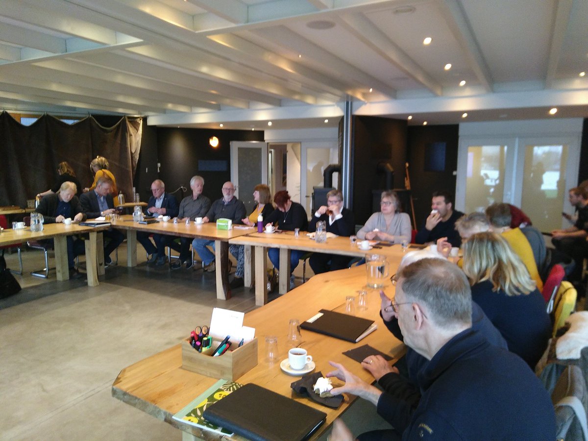 Van start in Friesland! Herre Hof, vz @ProvinciaalF opent de trainingsdag. We gaan aan de slag met #ledenwerving #communicatie #lokalepartijen