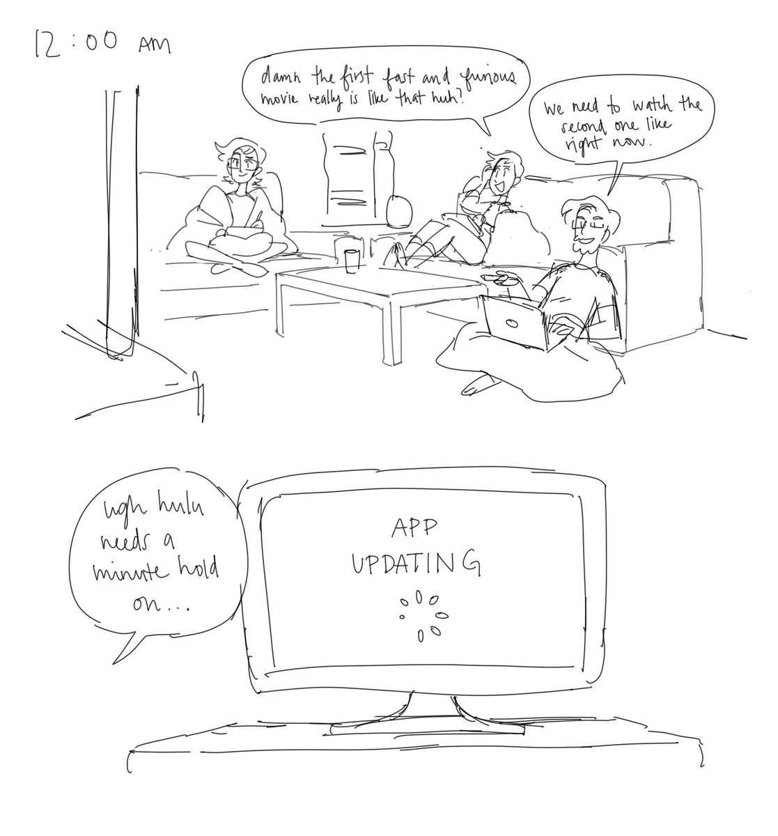starting off #hourlycomicday w an L fellas 