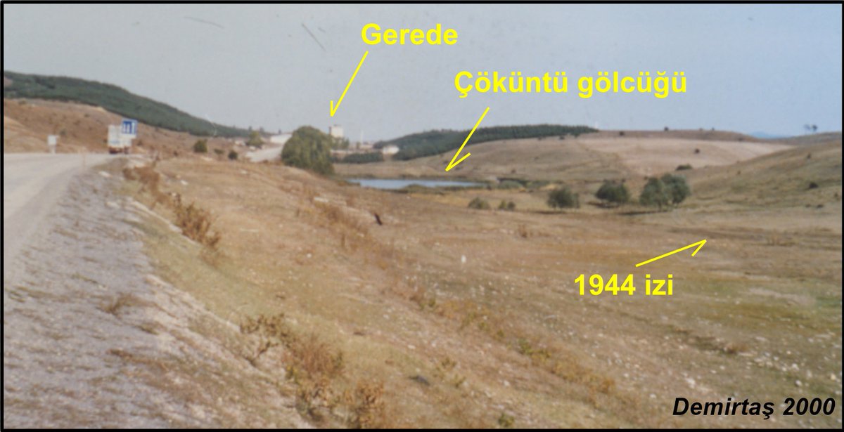 1 Şubat 1944 Gerede-Bolu depreminde 2381 kişi ölmüş ve 50000’den fazla ev ağır hasar görmüştür. Depremin en büyük şiddeti (MSK) 10 olarak belirlenmiştir. 2 Şubat 1944 tarihinde saat 6:24’de ikinci bir #deprem meydana gelmiş ve Bolu’da oldukça ağır hasarlara neden olmuştur.