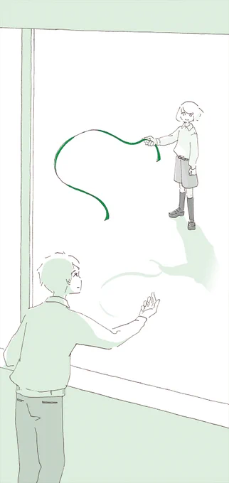 こどものとも3月号   詩人の白井明大さん(@shirai_poem_bot)のエッセイの挿絵を描かせていただいきました  卒業 