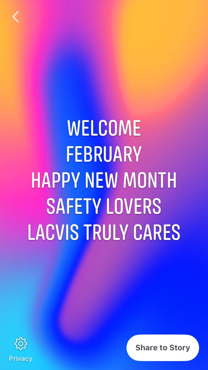 OfficialLACVIS's tweet photo. New Month 
New Beginning 
New Mindset 
New Focus
New style 
@officiallacvis  wishes you a SAFE month 
Let’s all endeavor to do the needful and make safety a lifestyle.... https://t.co/w0myzY7HgA