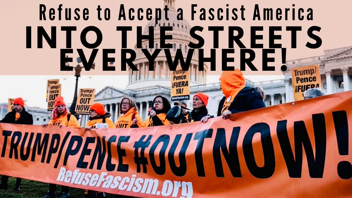refusefascatl's tweet photo. 🚨Protest Sat. in #Atlanta No Sham Trial! Demand Trump/Pence #OutNow!  3pm in Little 5 Points
SHARE THIS EVENT: https://t.co/Kqd1nGrrVx
@RefuseFascism
#TrumpPenceOutNow
#OutNow
#NoShamTrial
#Impeach
#ImpeachementTrialSham
#SenateGOPCoverup
#GOPCowards
#RIPAmerica https://t.co/X69JoFocMy