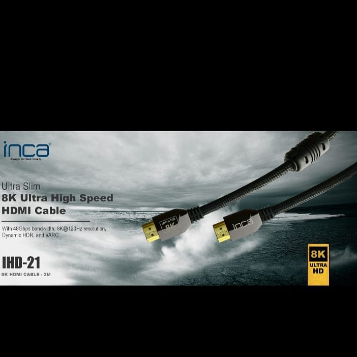 inca_gaming's tweet photo. IHD-21 HDMI Kablo⚠️
7680x4320 8k Yüksek Çözünürlük Görüntü Aktarımı
2 Metre Kablo Uzunluğu
HDMI 2.1v @ 120hz Geriye Dönük Uyumlu
🌎https://t.co/AE8DjF0TdO
☎️+90 (212) 213 28 78
#hdmi #hdmıkablo #hdmiçevirici #hdmiconverter #hdmicable #incatech https://t.co/3vByNc1O20