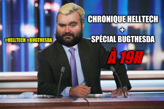 Cerberus3D_'s tweet photo. Ce soir, on commence la nouvelle chronique du #Helltech à 19h et ensuite on enchaîne avec le live spécial #Bugthesda avec 4 caisses à couronnes en récompense pour les meilleurs 😏 !
https://t.co/y6EU1qoLmu
Merci aux gens qui ont participé 😎. N'hésitez pas à like + RT 🙃 https://t.co/IWEjEwJQRM