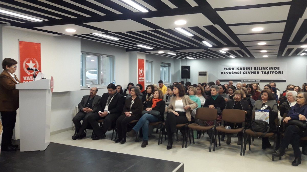 VPKecioren's tweet photo. Vatan Partisi Öncü Kadın Ayşe Runa ORHON 5. Olağan Ankara İl Kurultayı Genel Merkezimizde başladı. https://t.co/CDgFGeO3HG