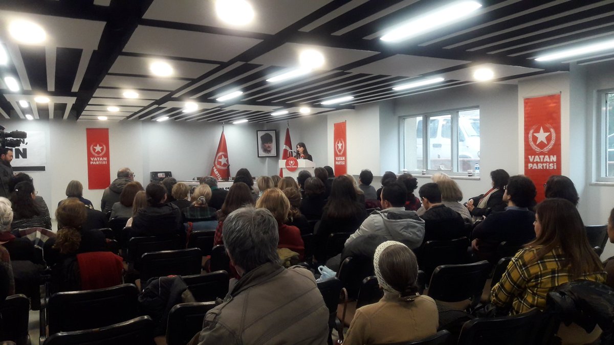 VPKecioren's tweet photo. Vatan Partisi Öncü Kadın Ayşe Runa ORHON 5. Olağan Ankara İl Kurultayı Genel Merkezimizde başladı. https://t.co/CDgFGeO3HG