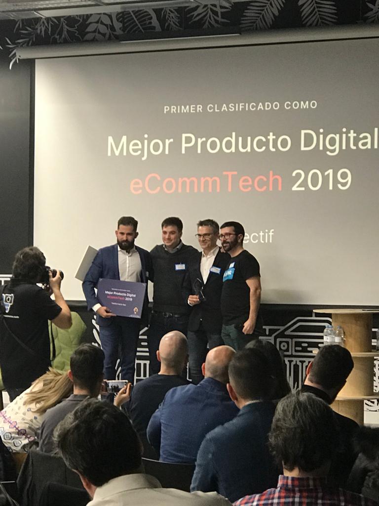 ArmadaAlvaro's tweet image. Conociendo el gran potencial de su herramienta de marketing automation, y el gran equipo que hay desarrollándola, no nos extraña nada el primer premio en #eCommTech 2019 conseguido por la startup murciana @MyConnectif. Enhorabuena por el merecido reconocimiento! 👏👏👏