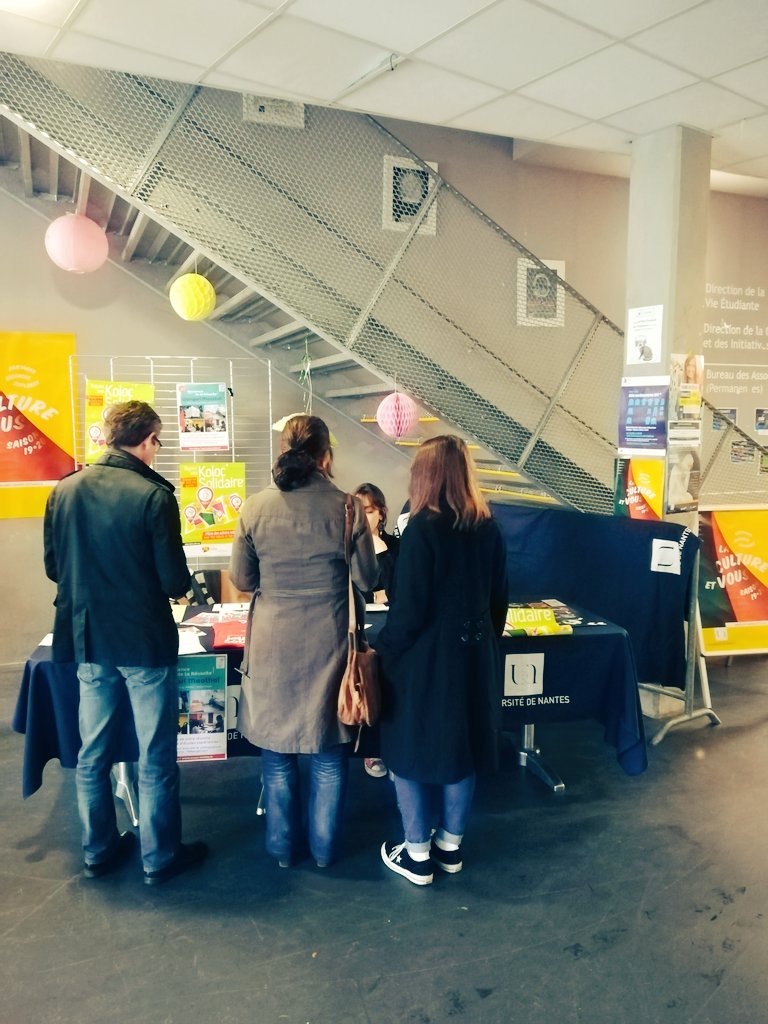 AfevNantes's tweet photo. L'afev vous attends au stand de la porte ouverte de l'@UnivNantes pour découvrir les #kaps et la #résidencedelaréussite du @crous et @acnantes. @NMHabitat @Habitat_44 @nantesfr @paysdelaloire @Prefet44 @caf44_actus Nous y serons toute la journée 😀 https://t.co/zgtvGJbe1Z