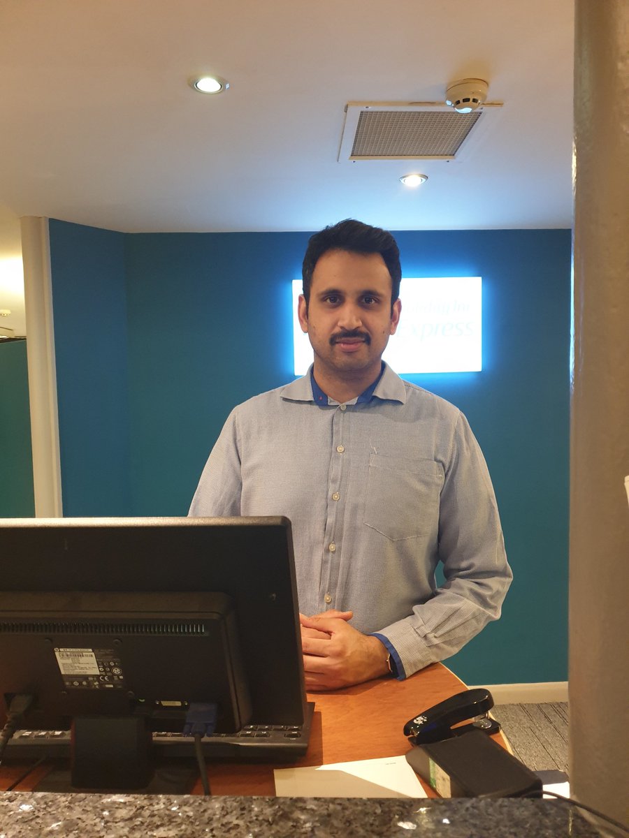 Hi_Ex_Liverpool's tweet image. Congratulations to Hamza one of our Guest Service Managers for celebrating 1 year with us #lengthofservice #customerservice