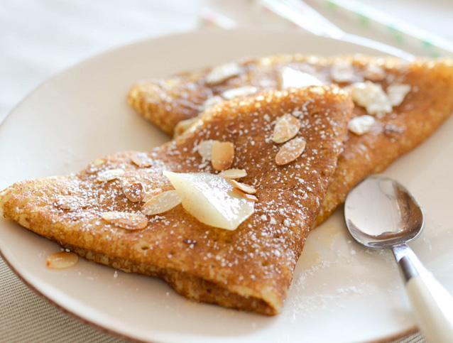 A l'approche de la chandeleur, une délicieuse recette de crêpes façon poires bourdaloue accompagné d'un poiré fermier !  😋
👉 ow.ly/LEn050y6XKO
