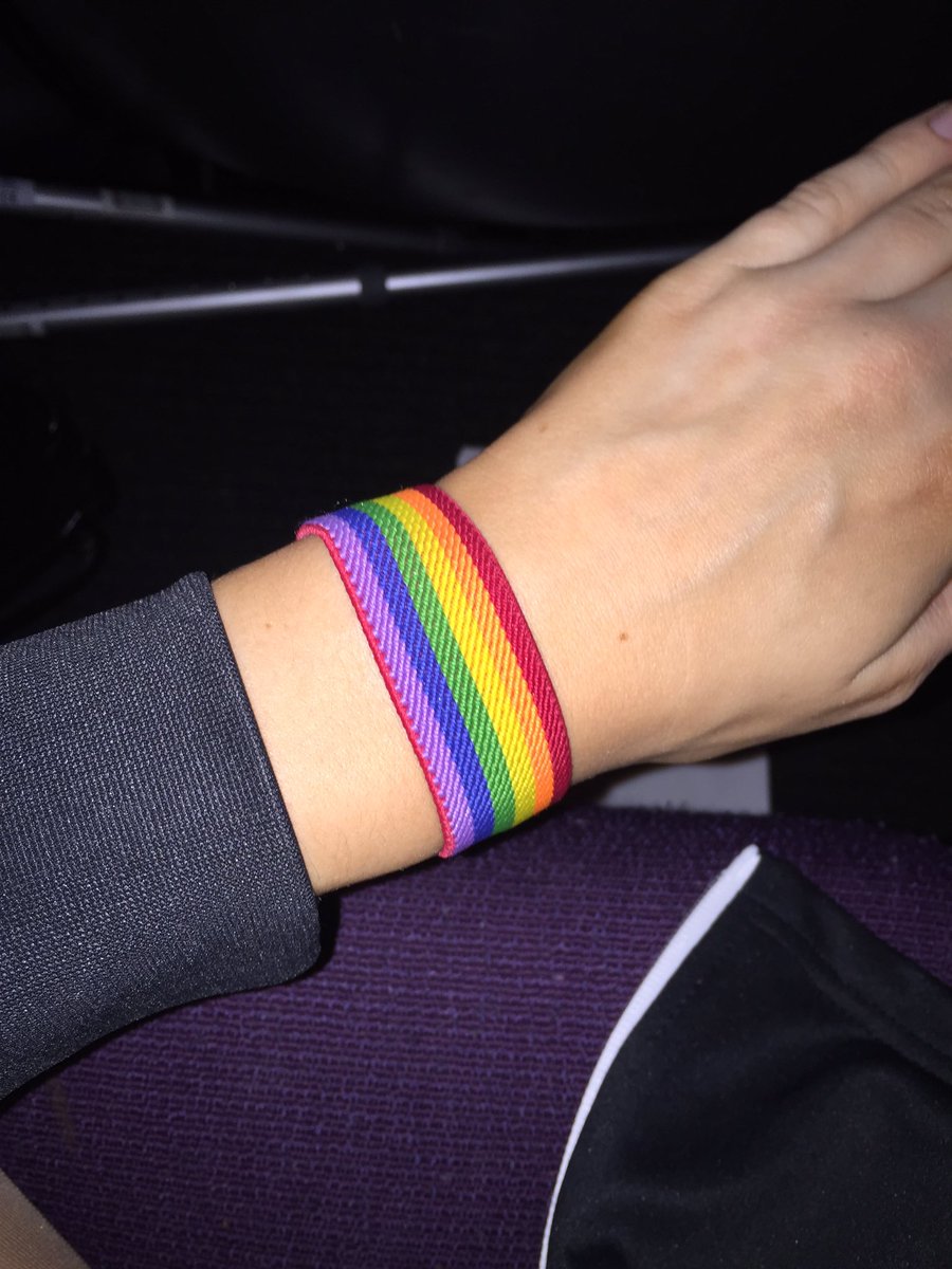 We’re wearing our rainbow bands at  <a href="/ncldanceclub/">Newcastle University Dance Club</a> comp to support out in sport! 🌈 #ncldancecomp2020 @UCLanSUActivity