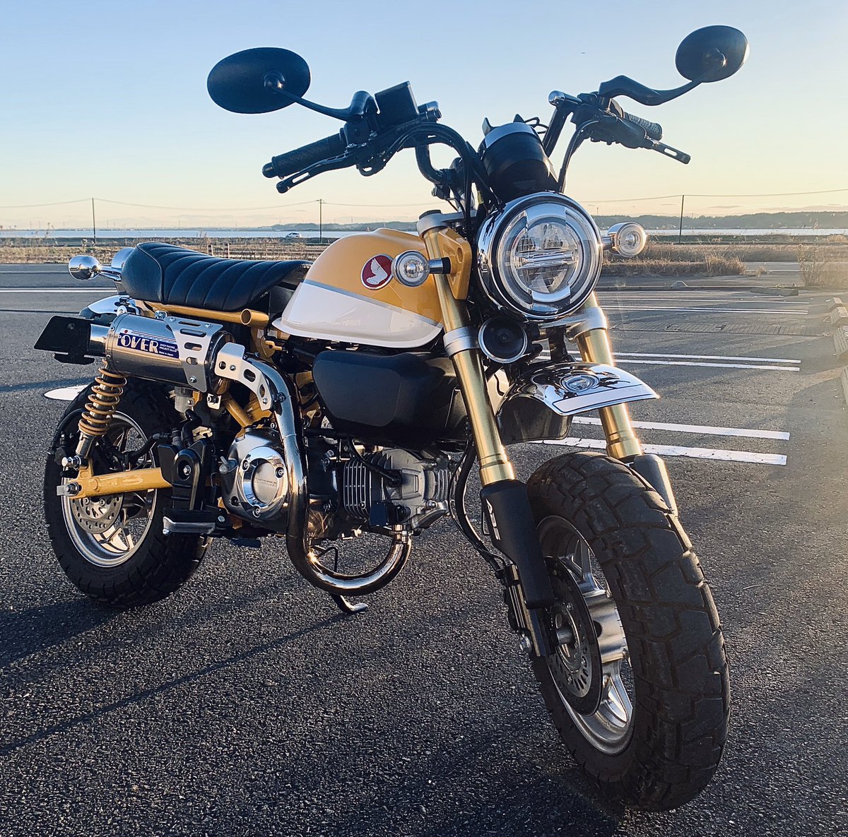 専門店の安心の1ヶ月保証付 モンキー125・キタコ:タックロールシート