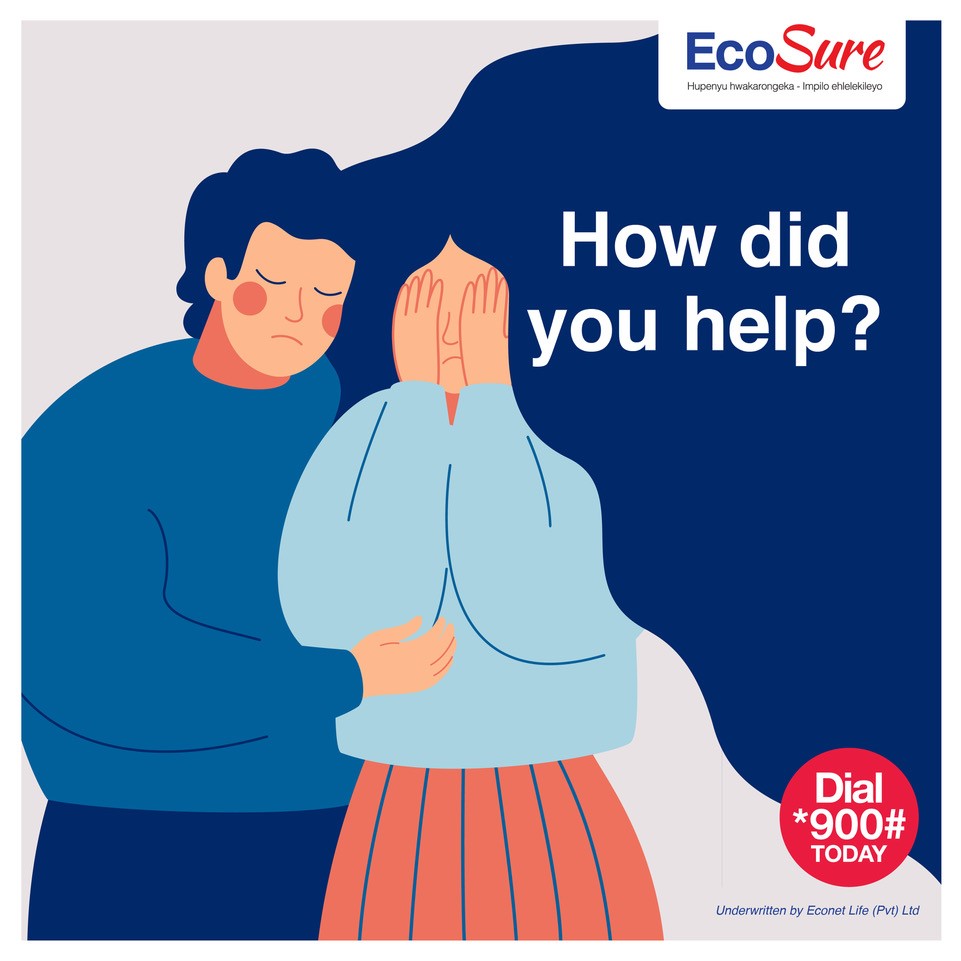 EcoSureZW's tweet photo. Do you know someone who lost a loved one and they were not prepared? Share with us what they did and what you did to help! https://t.co/BeoOSDIhQd