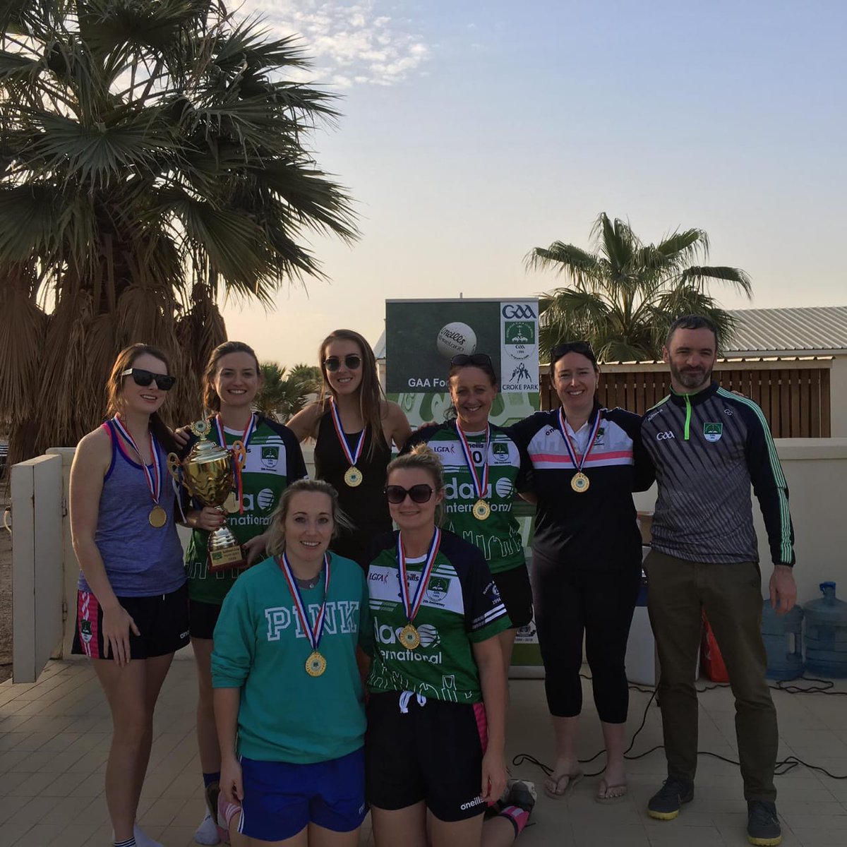 IrishEmbRiyadh's tweet photo. @IrishEmbRiyadh Deputy Gavin Glynn was delighted to attend the 2020 Riyadh GAA Sullivan Cup @NaomhAleeRiyadh https://t.co/8e7giJpGrA