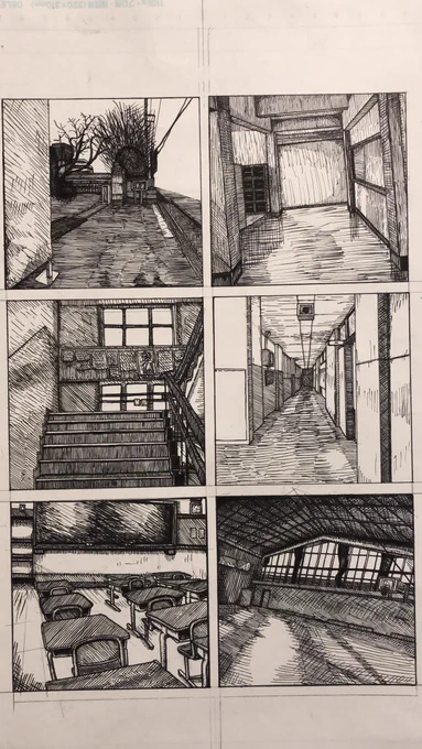 全体的良くはなったと思う
#ペン画 #モノクロ 