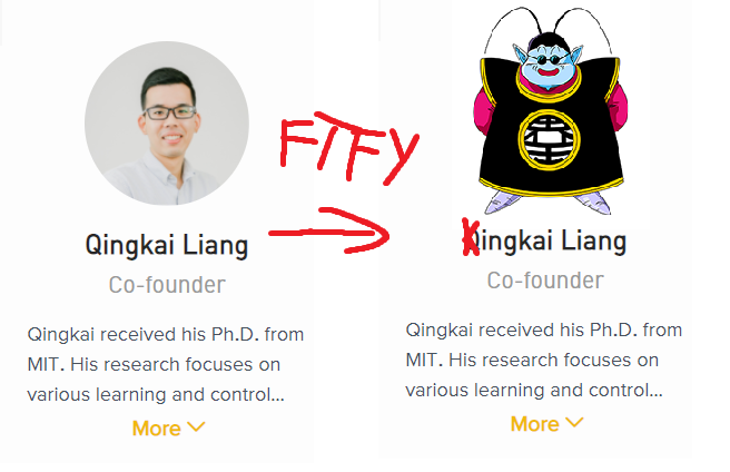 Hey <a href="/CelerNetwork/">CelerNetwork</a> I've noticed the photo of your Co-founder on <a href="/Binance_Info/">Binance Info</a>  is incorrect. Fixed that for you. You're welcome.