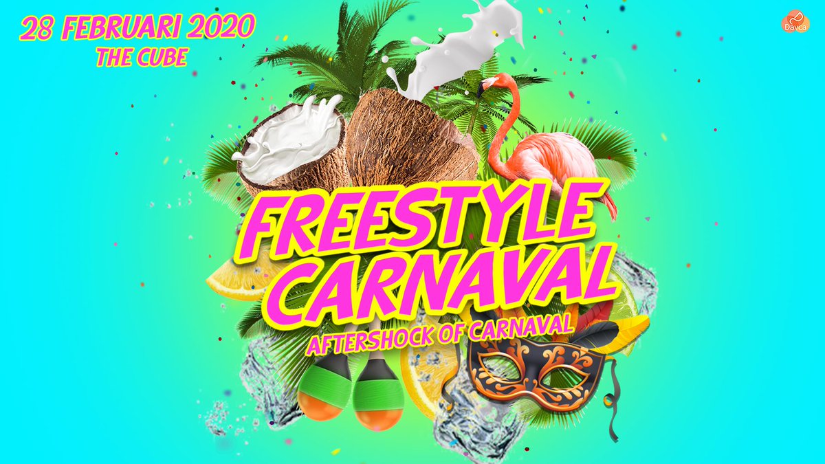 jcthecube's tweet photo. 28 feb: Freestyle Carnaval!
18+ | 22:30-03:30uur | The Cube
 https://t.co/OsJSNSYHSf https://t.co/l0IxwjlONb